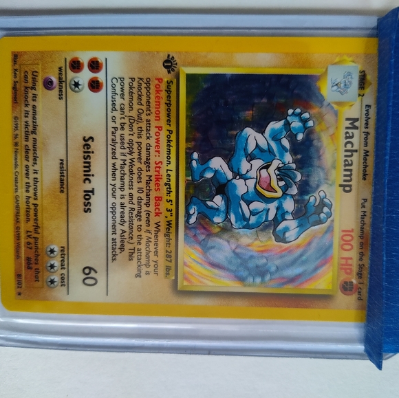 Machamp pokemon card - Picture 2 of 2